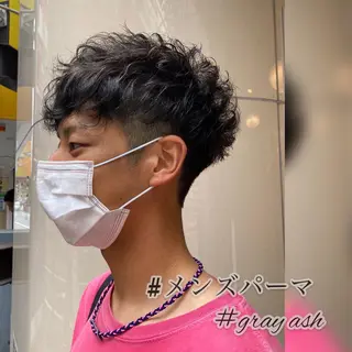 カラー パーマ メンズ 似合う髪型見つけます AYAKAのヘアスタイル