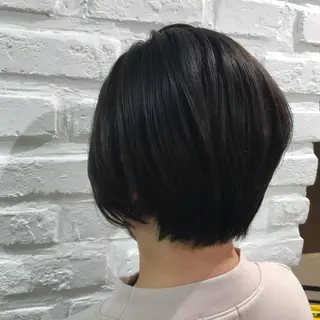 ショート 【暖色カラー特化】 中山由梨のヘアスタイル