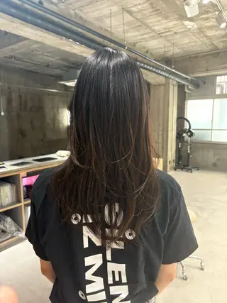 ミディアム 玉置七海✨ /透明感/髪質改善のヘアスタイル