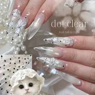 ネイル ルシイ🎀新宿長さ 出しパーツ専門店のネイルデザイン