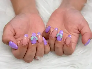ロング トゥー フエンのネイルデザイン