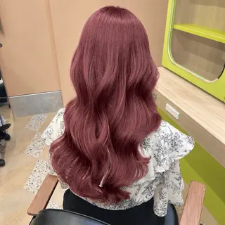 カラー yuka♡/暖色系/ ブリーチなしWカラーのヘアスタイル
