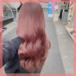 ロング カラー ヘアアレンジ メンズ キッズ マツエク・マツパ ブリーチの髪様 MASATOのヘアスタイル