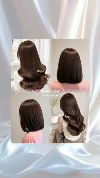 カラー LuLu/カラー ⪩⪨꙳⋆aimi ︎のヘアスタイル
