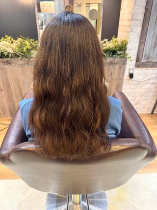 ロング 久保田 琉菜のヘアスタイル