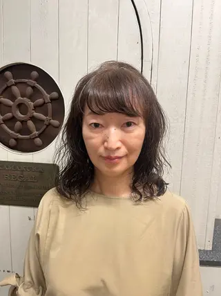 パーマ 能登 光平のヘアスタイル