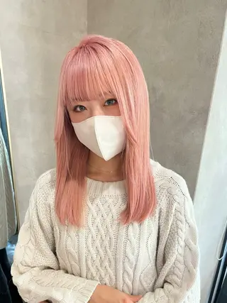 セミロング レイヤー♡ຼ ボブ/renaのヘアスタイル