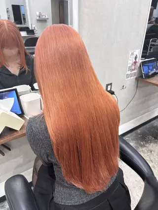 ロング 中村 彩夏のヘアスタイル