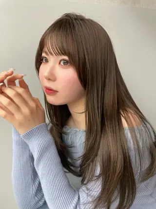 カラー ユナ hearts.店長のヘアスタイル