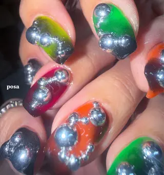 ネイル posa nail モエミのネイルデザイン