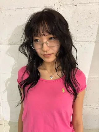 ロング カラー CACHÉ ワカナ🎀のヘアスタイル