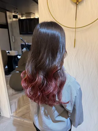 ロング カラー 羽田翔大/ブリーチ/ レイヤー/店長のヘアスタイル