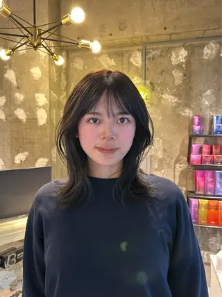 セミロング zest kalonのヘアスタイル