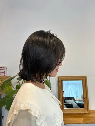 ミディアム ORe'S HAIR BE　GLaDまなみのヘアスタイル