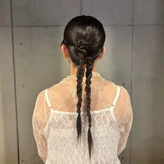 ロング ヘアアレンジ 〖❁ちひろ| LEONID❁〗のヘアスタイル
