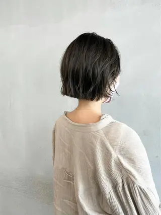 ショート カラー パーマ ヘアアレンジ メンズ キッズ ネイル マツエク・マツパ #tag 稗田綾加のヘアスタイル