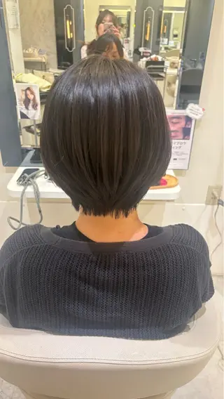 ショート 濱中 里帆のヘアスタイル