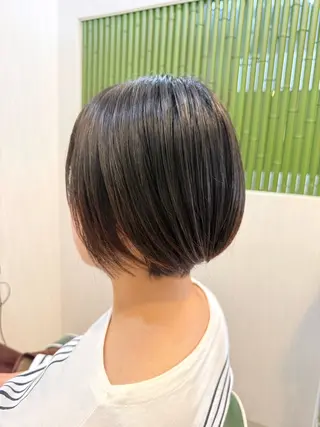ショート 矢内 結菜のヘアスタイル