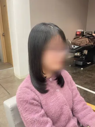 ミディアム ayane あやねのヘアスタイル