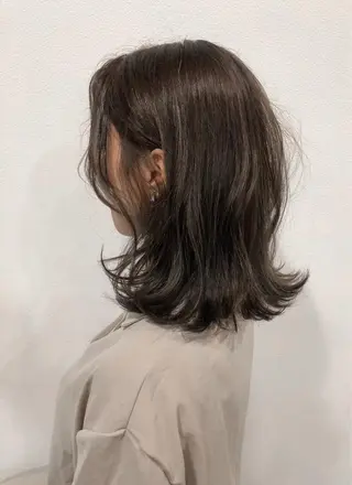 ミディアム カラー ダメージレスサロン✨ kayo🌱のヘアスタイル