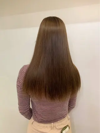 ロング 菊地 心のヘアスタイル
