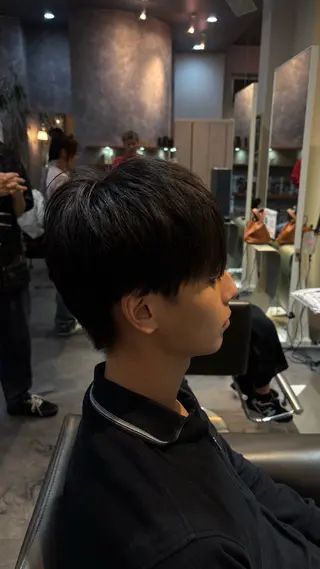 メンズ 加賀 心花のヘアスタイル