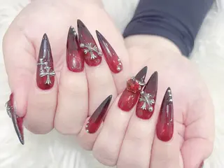 ネイル MoMoA Nail ネイル長さ出し専門店のネイルデザイン