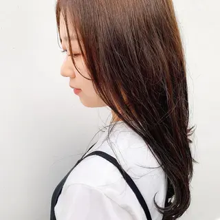 ミディアム カラー 中川 竜誠のヘアスタイル