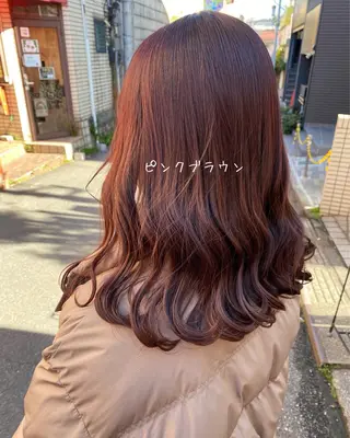 ロング CASANE 大橋康智のヘアスタイル