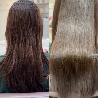 ロング EIGHT plum TOKIOリミテッドのヘアスタイル