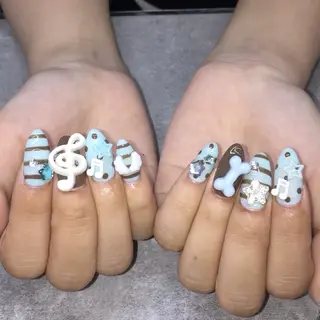 ネイル cocoro🖤 y2k/個性派ネイルのネイルデザイン