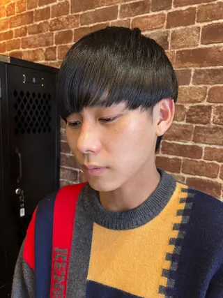 ショート カラー パーマ ヘアアレンジ メンズ キッズ ネイル マツエク・マツパ アイブロウ 久木原 ゆりのヘアスタイル