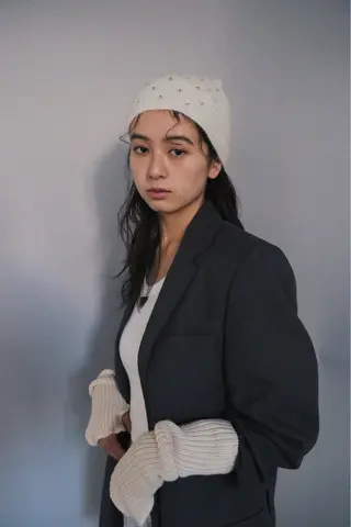 パーマ 藤原 怜央のヘアスタイル