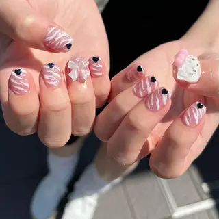 ネイル ☁️BLITZ 🎀笠原雪音🎀のネイルデザイン