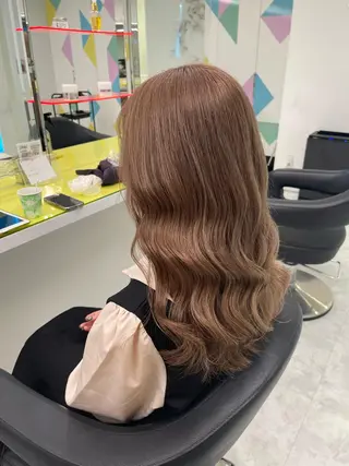 ロング カラー ボブカットモデル 募集中　ukaのヘアスタイル