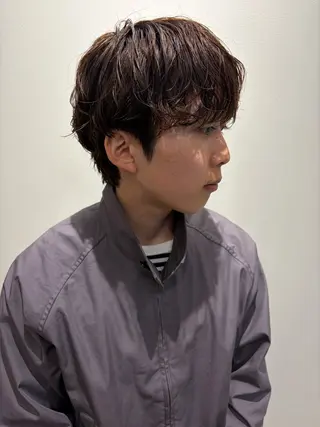 パーマ メンズ 田中 遥陽の眉毛・アイブロウイメージ