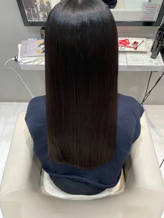 ロング k-twoたき✨艶感 カラー/美髪矯正のヘアスタイル