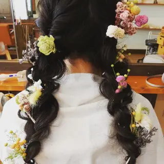 ヘアアレンジ ロング 【名古屋】モデル募集 arisaのヘアスタイル