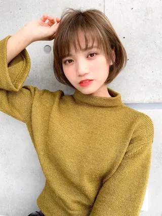 カラー エフェクトブリーチ 🌟前澤啓太朗のヘアスタイル