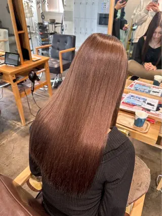 ロング カラー くまざき なな /パーマモデル募集中のヘアスタイル