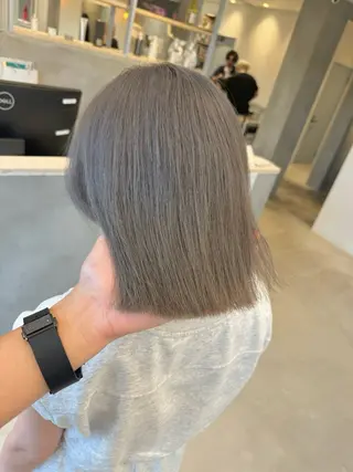 ミディアム 鈴木 朔弥/一宮のヘアスタイル