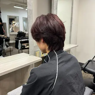 メンズ 檜谷 晴　顔周りカットのヘアスタイル