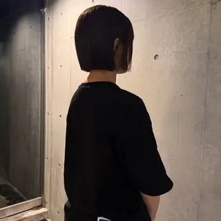 ショート ボブパーマ🥣KON コンナツミのヘアスタイル