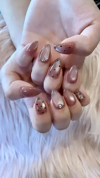 ネイル crystal ⭐︎ colorのネイルデザイン