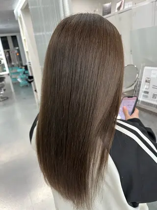 ロング Tsgumi /京都/ハイトーンのヘアスタイル