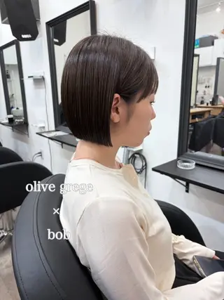 ショート 🫧艶レイヤー/シア カラー💫石川遥💎のヘアスタイル