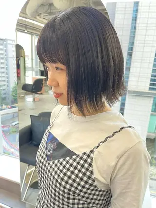 ショート カラー The Ect 江坂Kurumiのヘアスタイル