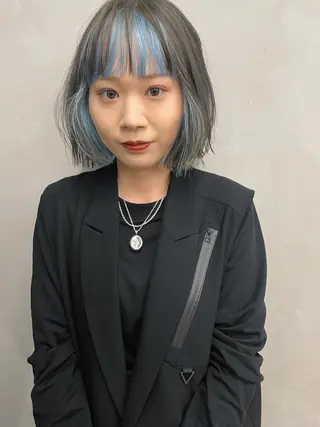 ショート カラー センスをお届けします 大谷将生infpのヘアスタイル