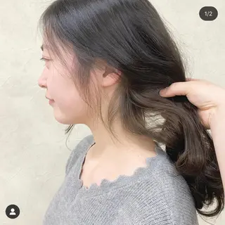 セミロング カラー ヘアアレンジ 眉毛ワックス konomiの眉毛・アイブロウイメージ