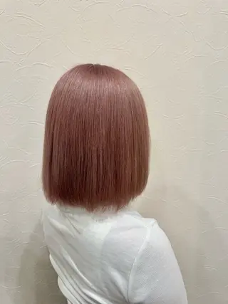 ミディアム カラー ヘアアレンジ 佐々木  まゆかのヘアスタイル